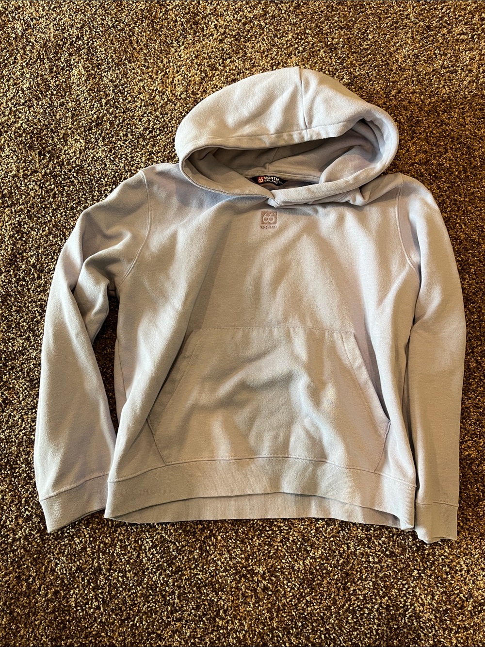 66° North Lavendar Hoodie with Front Pocket